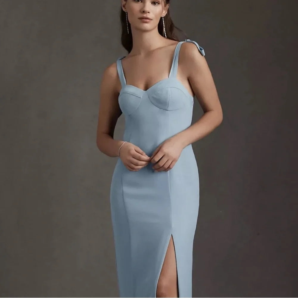 bhldn blue dress The Antonia Georgette by – Thx, It's Not Mine 3L4372 BHLDN Adena Is a 15 Best Ballet Flats Size | UK sizes:8