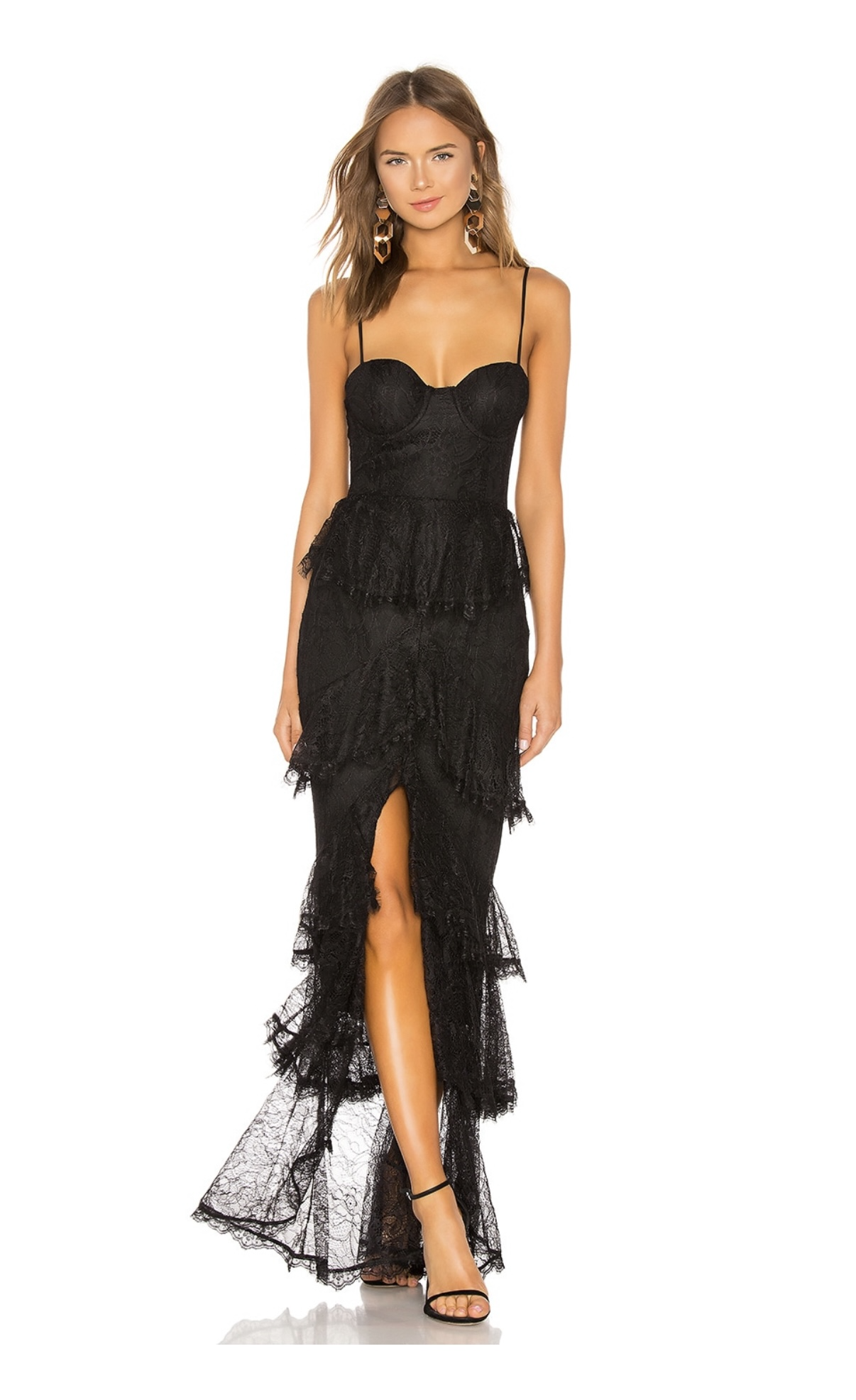 Majorelle Black Zelda Fitz Gown