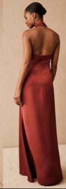 BHLDN Selma Halter-Neck Dress