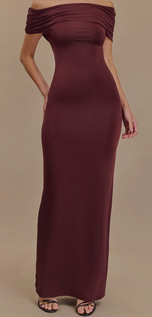 Meshki Imogen Off Shoulder Dress