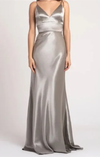 Jenny Yoo Brenna Dress in Latte