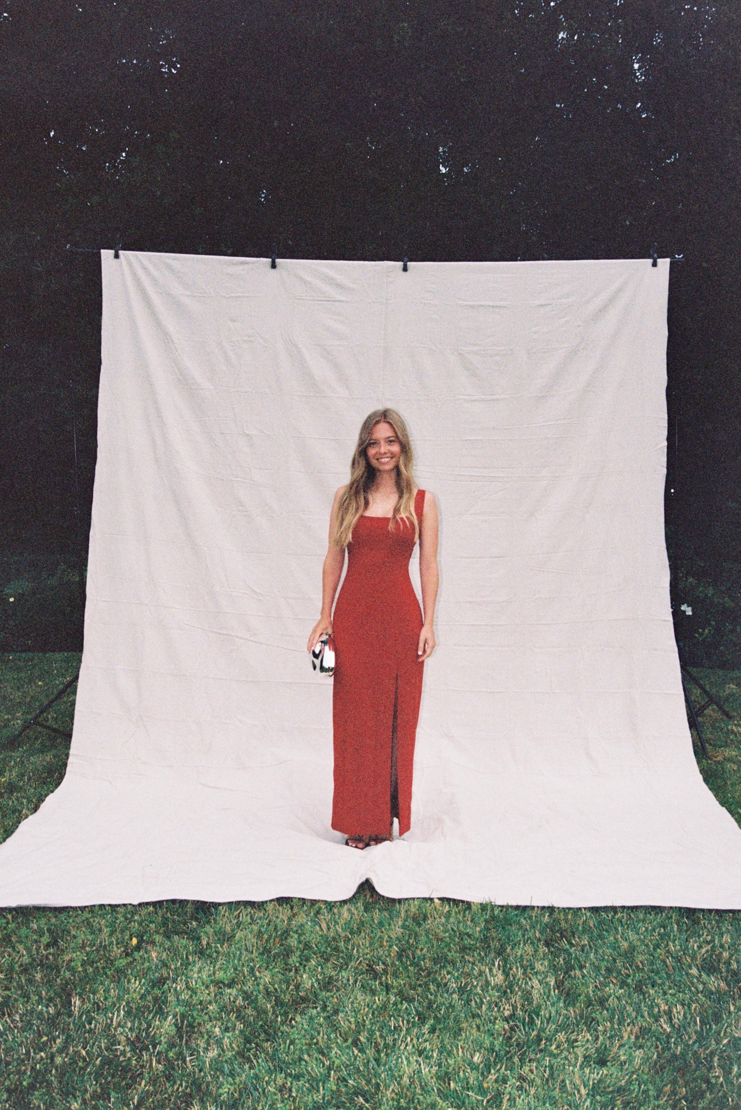 STAUD Rouge Portait Dress