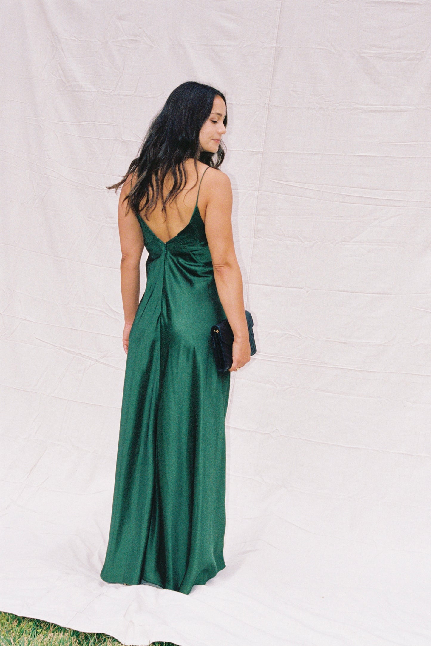 The Jil Sander Sea Green Gown