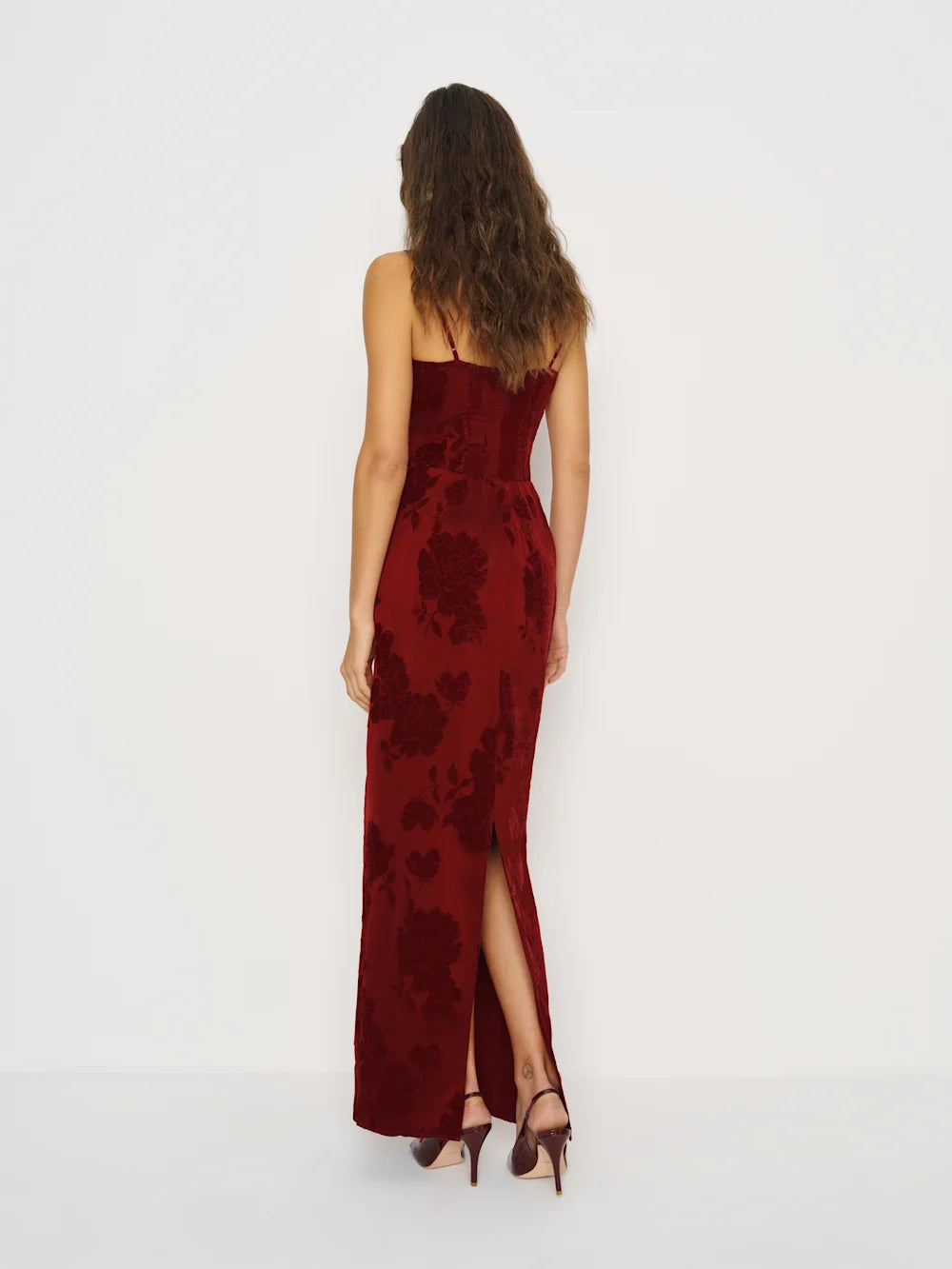 The Frankie Dress in Scarlet
