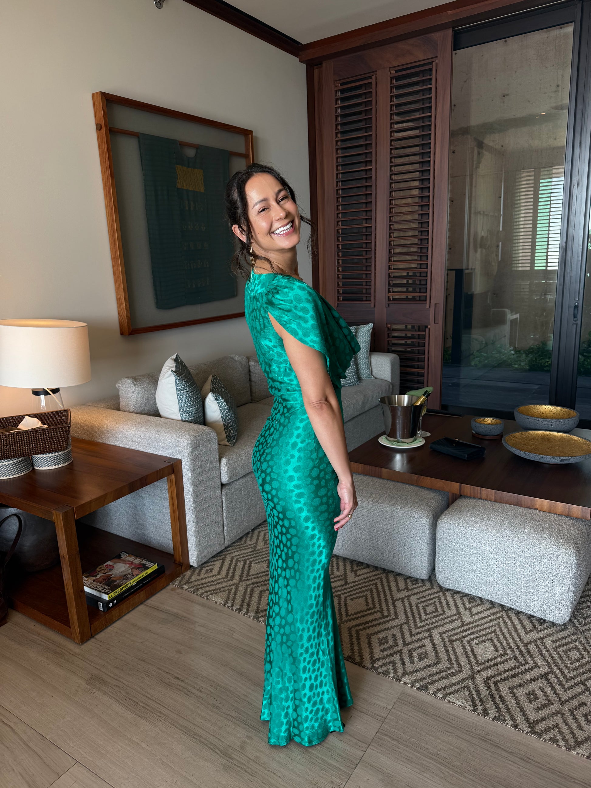The Odessa Emerald Dress by Rat & Boa Thx, It's Not Mine The Odessa Emerald Dress by Rat & Boa Thx, It's Not Mine