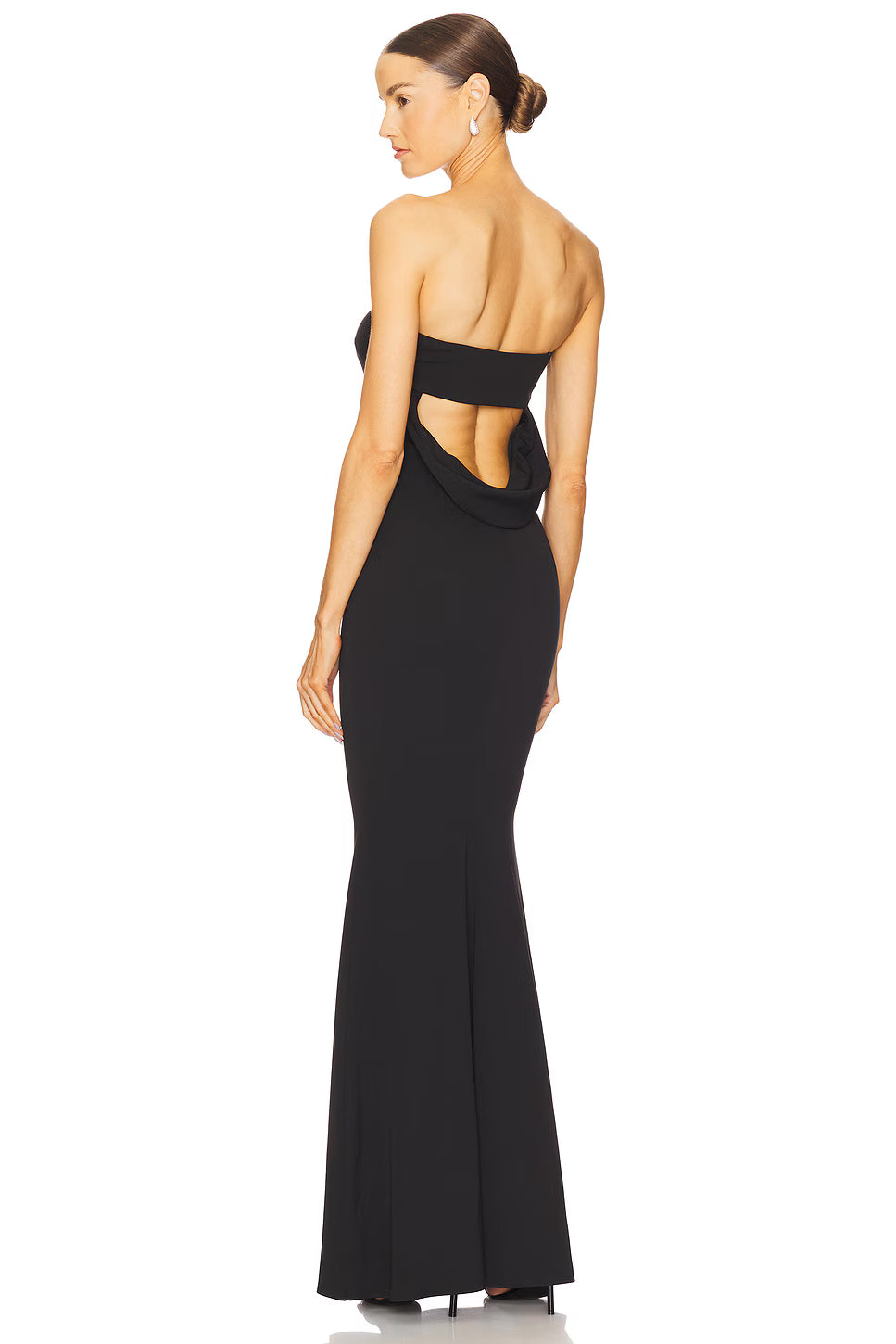 The Mary Kate Gown in Evening Black