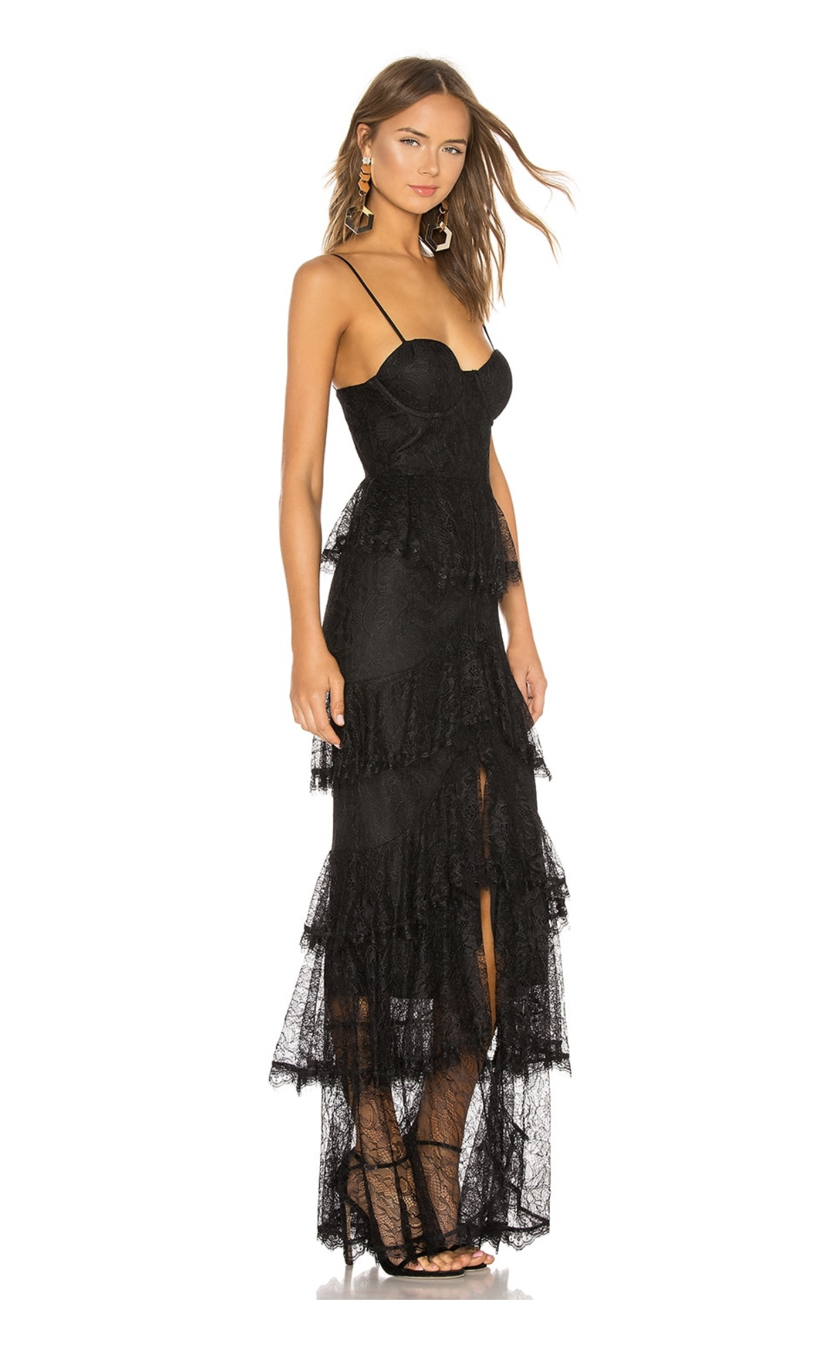 Majorelle Black Zelda Fitz Gown