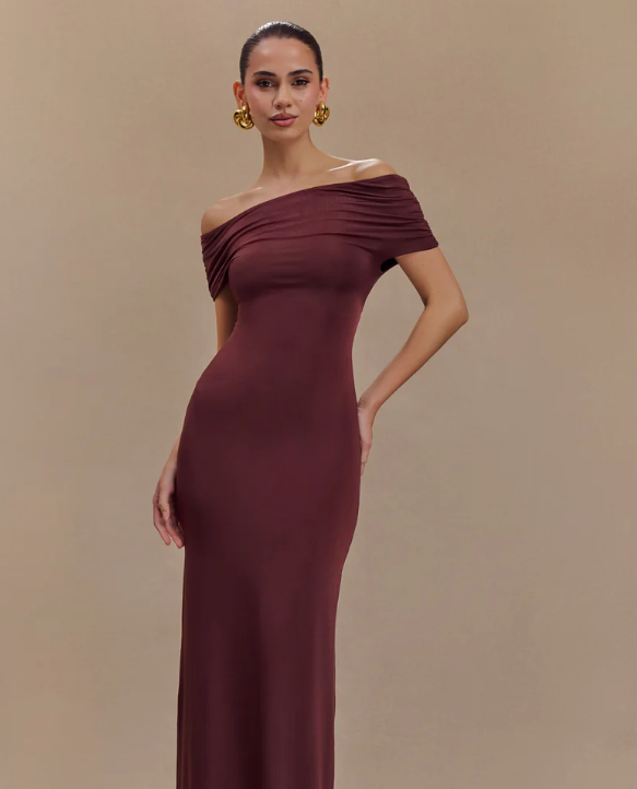 Meshki Imogen Off Shoulder Dress