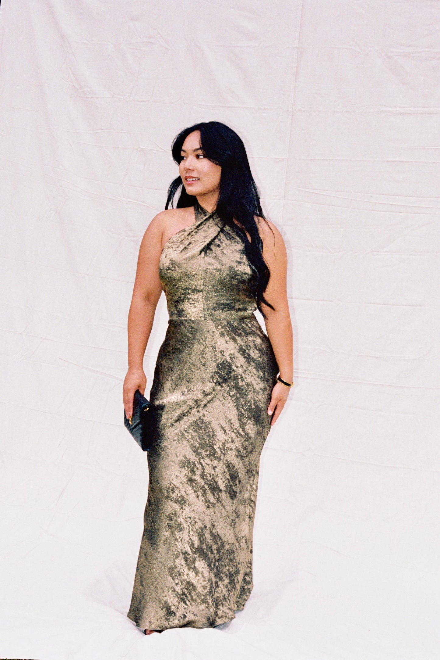 Veronica Beard Alberta Dress in Brass