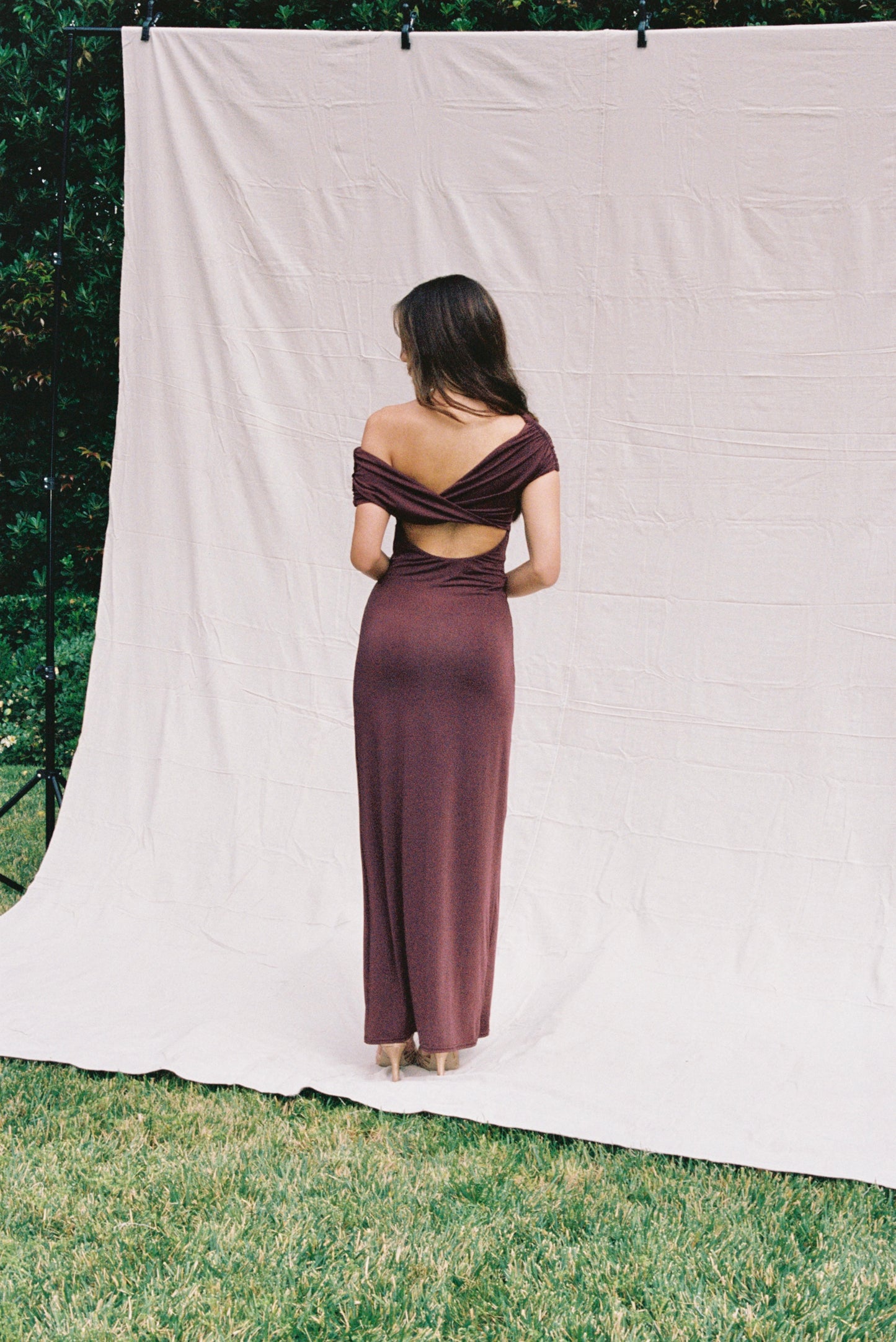 Meshki Imogen Off Shoulder Dress