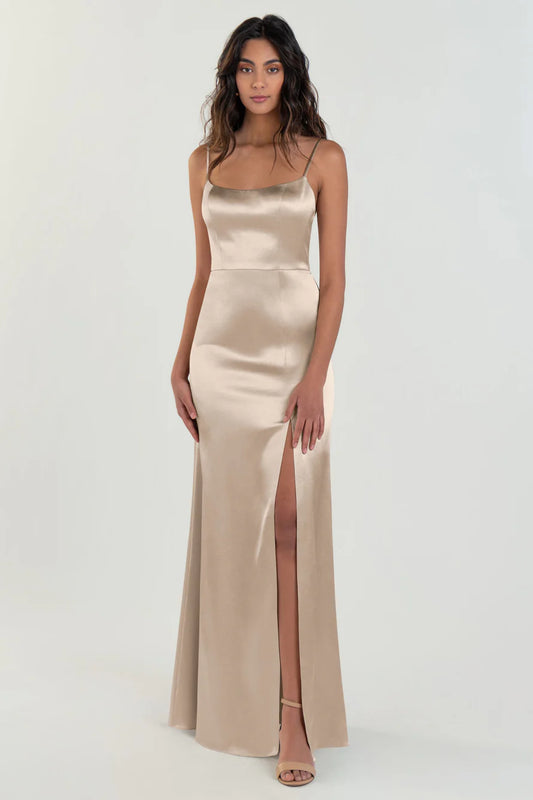 The Chase Dress in Champagne