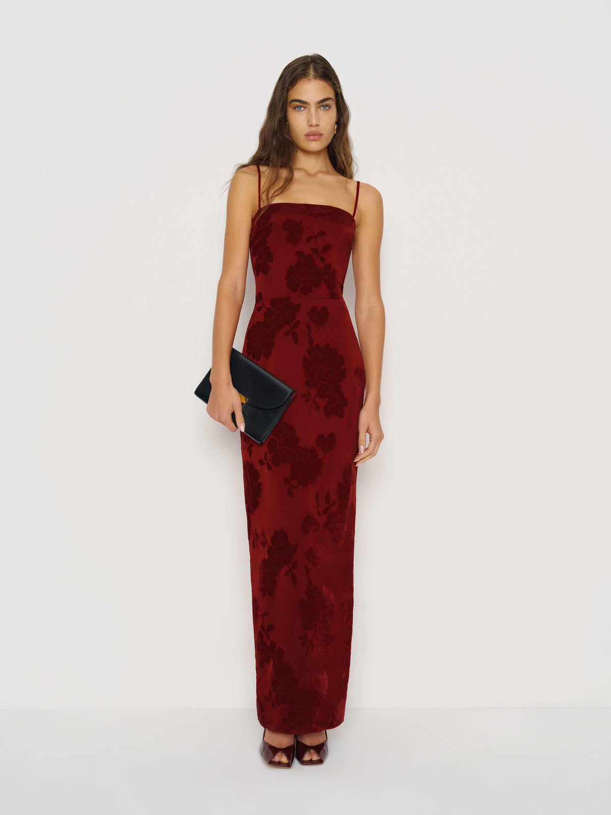 The Frankie Dress in Scarlet